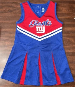 NFL Giants cheer dress toddler size 4t - Picture 1 of 4