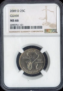 2009-D Guam Quarter PCGS MS66 Holiday Sale 🎁 - Picture 1 of 2