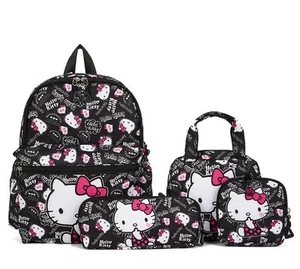 Hello Kitty 4 Piece Backpack Set with Crossbody & Pencil Case - Picture 1 of 1