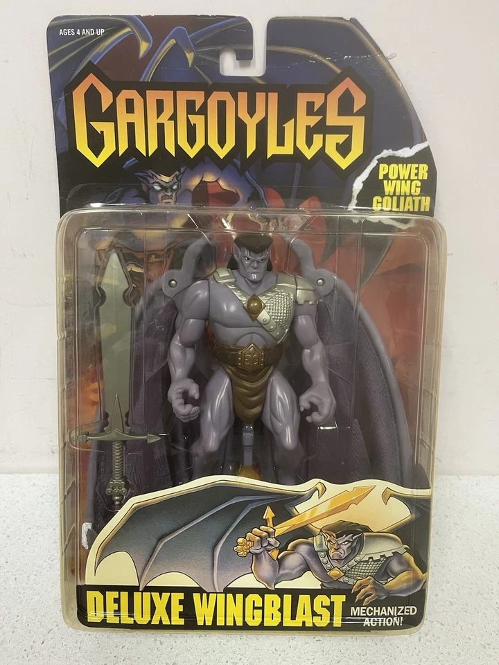 Boneco de ação Kenner 1995 Hasbro Gárgulas Power Wing Goliath Deluxe Blast NOVO - Imagem 1 de 3