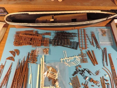 Revell 1:96 Cutty Sark, angefangen, unvollständig - Bild 1 von 4