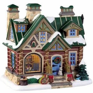Lemax Pine Peak Retreat #95474 Vail Village Lighted Building Brand New - Picture 1 of 3