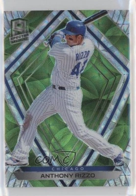 2020 Panini Chronicles Spectra Neon Green Prizm /49 Anthony Rizzo #82 - Image 1 of 2