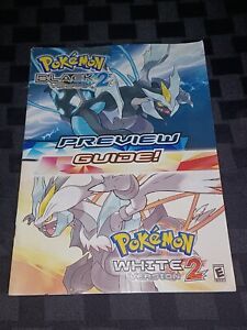 Pokemon Black & White Version 2 Preview Guide Promo. Nintendo