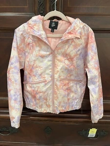 Art Class Girls Rain Jacket Medium 7/8 Tie Dye Hooded Target - Picture 1 of 8
