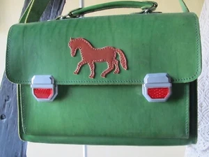 Die Lederwerkstatt, Unikat, Ranzen, Schulranzen, Schultasche - Bild 1 von 16