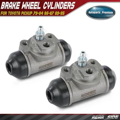 Cilindro de rueda de freno trasero 2 piezas para camioneta Toyota 1979-1984 1986-1987 1989-1995 Foto 1 de 4