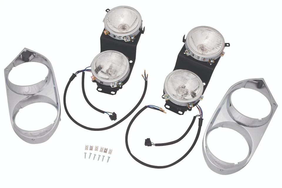 KIT DE CONVERSIÓN DE FAROS GEMELOS JAGUAR XJS PRE FACELFT VOLANTE IZQUIERDO SBS9204 Foto 1 de 3