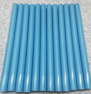 96 Light Blue Mini Glue Sticks 4" Length 5/16 (.25) - Picture 1 of 5