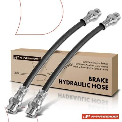 2x Rear Brake Hydraulic Hose for Dodge Plymouth Colt 1993-1994 Mitsubishi Eagle - Image 1 of 4