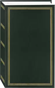 3 Ring Binder Photo Album 504 Pockets Holds 4X6 Photos - Hunter Green - Picture 1 of 3