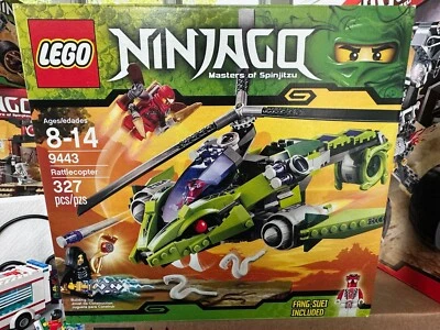 LEGO 9443 Ninjago Rattlecopter, New and Factory Sealed - Imagem 1 de 4