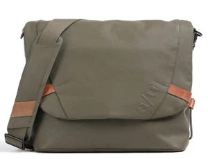 AUNTS & ONCLES Japan Matsumoto Kuriertasche Bio-Baumwolle olivgrün - Bild 1 von 7