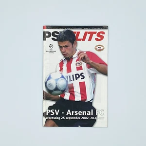 PSV Eindhoven vs Arsenal Programme (25 November, 2002) - Picture 1 of 2