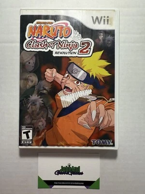 Naruto: Clash of Ninja Revolution 2 Wii Game - 2008, Acceptable Condition - Image 1 of 3