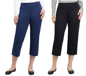 Lands' End Shore Stretch Knit Capri - Picture 1 of 19