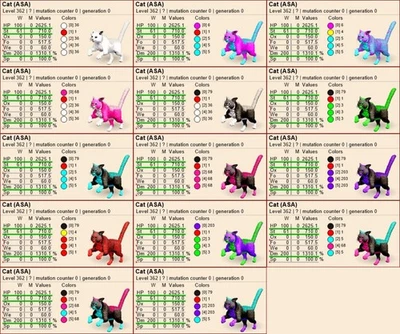 ARK Survival Ascended PVE Top Stat Adult Pair (see pictures) NEW