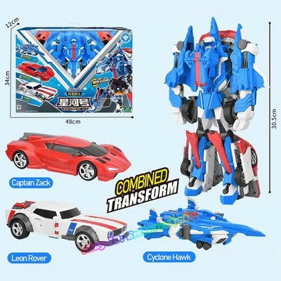 3in1 TOBOT V Maximus V Transform Robot - Kaizer Hawk & Jack Vehicles Toy NO BOX - Image 1 of 4
