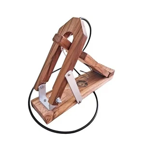 Pedale per Shruti Box — Accessorio per gioco a mani libere (legno naturale) - Picture 1 of 4