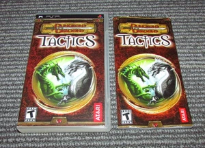 Dungeons & Dragons Tactics (Case & Manual Only) Sony PSP Authentic - Picture 1 of 3