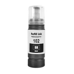1 Black Ink Bottle 70ml for Epson EcoTank ET-2750, ET-3700, ET-4750 - Picture 1 of 3