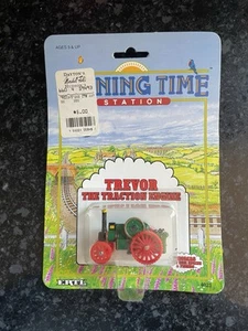 ERTL Shining Time Station Thomas Die-Cast Metal Trevor Traction Engine 1992 MIP - Picture 1 of 3