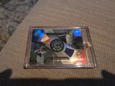 2005 Upper Deck Reflections David Wright Game Used Patch 51/99 Mets Patch - Image 1 of 2