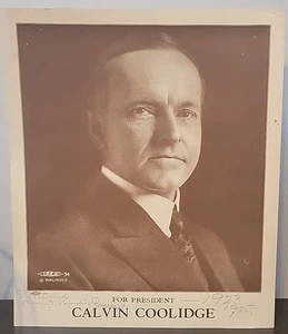 Seltene 1923 Präsident Calvin Coolidge Charles Dawes Wahlkampf Plakate Wahl - Bild 1 von 10