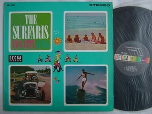 THE SURFARIS FUN CITY USA / JAPAN 60'S ORIGINAL LAINATED FLIPBACK COVER - Imagen 1 de 1