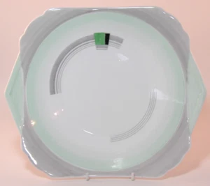 Shelley Pattern 12465 Art Deco 9 3/4" Cake Sandwich Serving Plate c1935 VGC - Picture 1 of 5