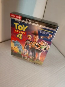 Toy Story 4 (Target Exclusive Digibook)(4K+Blu-ray+Digital) NEW- Box Shipping - Picture 1 of 6