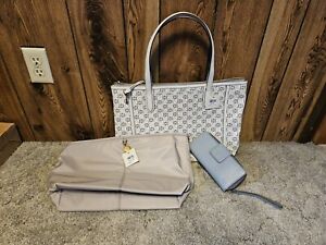 Fossil Sydney Tote, Fossil Madison Zip Clutch, Fossil Organizer Insert 