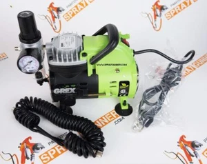 Compresor de aire aerógrafo portátil Grex 1/8 HP AC1810-A - Imagen 1 de 4