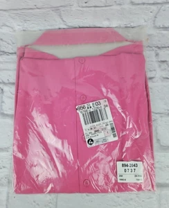 LIZ BAKER Women's Blouse Pink Rose Mauve Button Front Short Cap Sleeve 26W - Picture 1 of 11