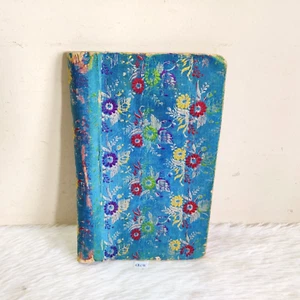 Antiguo Hermoso Patrón Floral Vestido Manuscrito Cubierta Coleccionable CB698 - Imagen 1 de 11