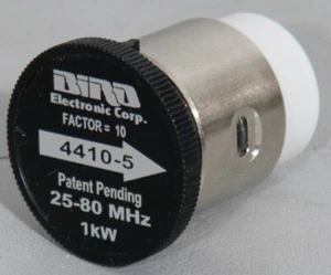 Bird 4410-5 1kW 25-80 MHz Wattmeter Slug/Element 1000 W for 4410A/4412A - Picture 1 of 3