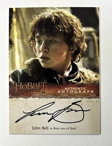 2015 The Hobbit Desolation of Smaug Autograph John Bell as Bain son Bard Auto JB - Picture 1 of 2