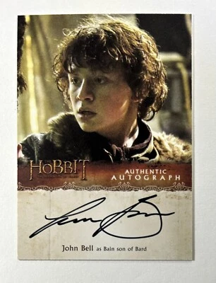 2015 The Hobbit Desolation of Smaug Autograph John Bell as Bain son Bard Auto JB - Image 1 of 2