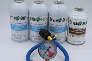 Kit de aire Envirosafe Arctic para R1234yf, R-1234YF, 3 Arctic, Proseal, Prodry, tinte - Imagen 1 de 6