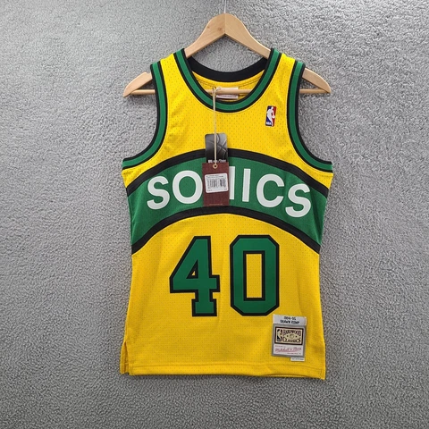 MITCHELL & NESS NBA Reload Swingman Jersey Supersonics 1994 Shawn Kemp Small NEW Cover