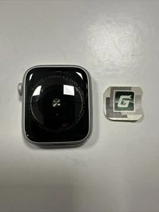 Apple Watch Series 4 carcasa principal carcasa de aluminio esfera de 44 mm genuina OEM plateada - Imagen 1 de 2