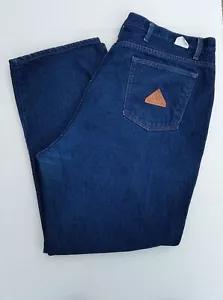Bulwark FR Work Jeans 46x30 Arc Rating 18 ATPV Blue Denim 100% Cotton - Picture 1 of 10