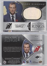 2019-20 Upper Deck Black Diamond Hall of Fame Rings Scott Niedermayer #HR-SN HOF
