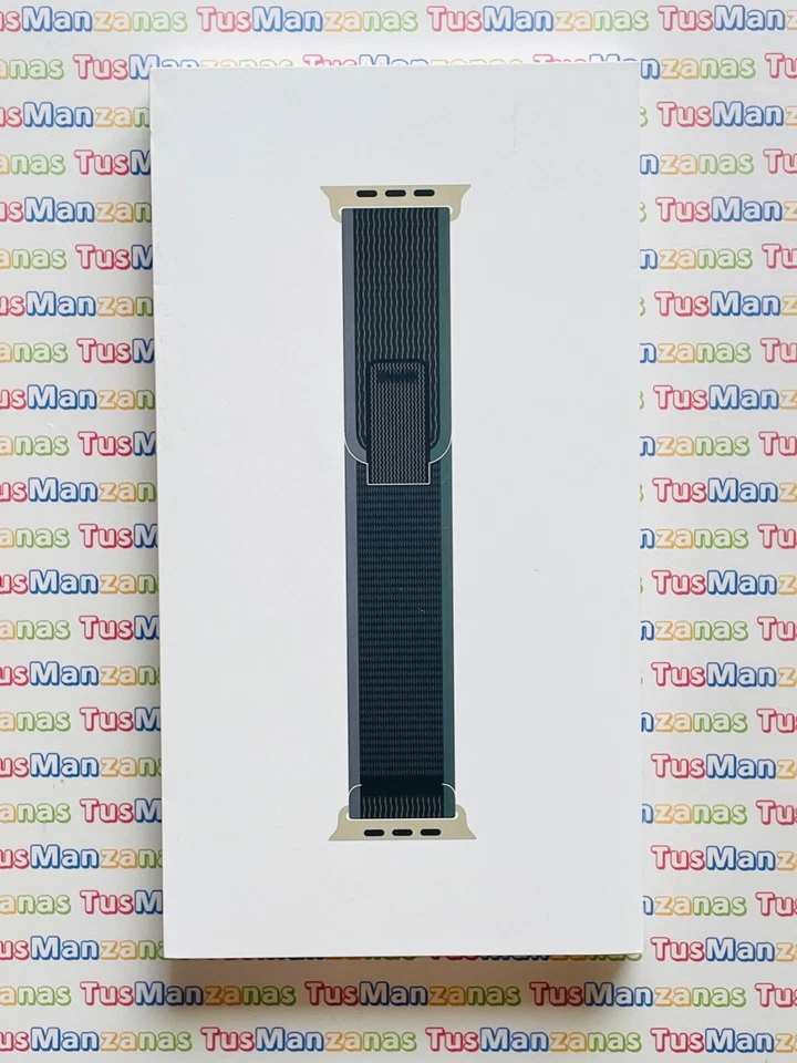 CORREA ORIGINAL APPLE WATCH TRAIL LOOP AZUL / NEGRO M/L ULTRA 3 2 SERIES 11 46mm - Imagen 1 de 4