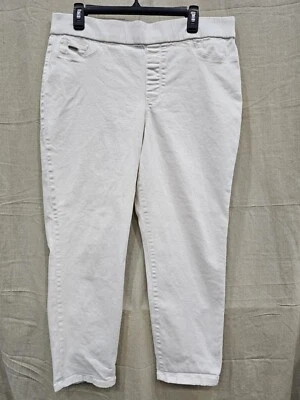 Pantalones elásticos Nine West Heidi cintura pull-on skimmer calce ajustado yoga talla 16 Foto 1 de 4
