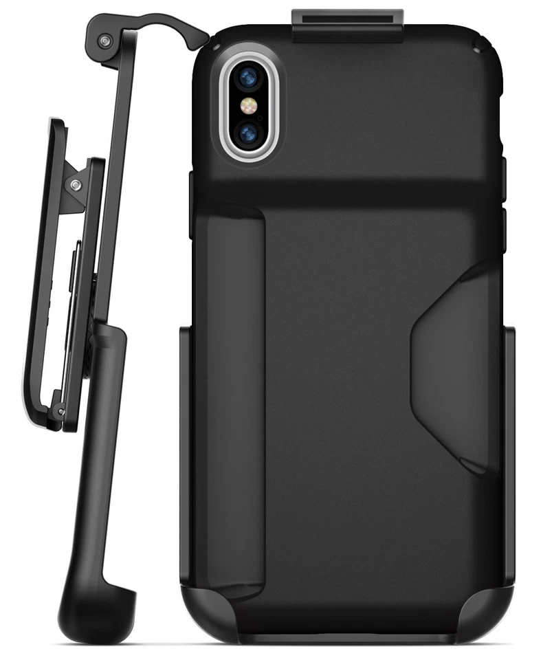 Funda con Clip de Cinturón para Estuche Cartera Speck Presidio - Funda iPhone X XS no incluida Foto 1 de 4