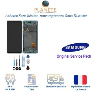 Original Ecran LCD Complet Vert Sur Châssis Pour Samsung Galaxy S20 FE G780F - Photo 1 sur 1