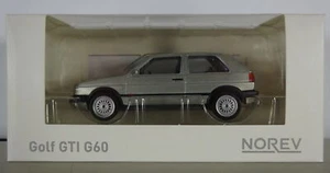 VW Golf II GTI G60 Modelo De Coche Plateado De Norev Escala 1/43 OVP - Imagen 1 de 4