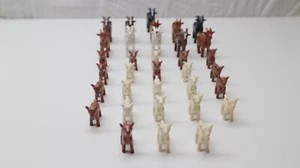playmobil goat x34 cabras Ziegen set for western farm castle medieval ferme - Picture 1 of 8