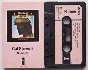 CAT STEVENS - NUMBERS (ISLAND ZCI9370) 1975 UK CASSETTE TAPE - Picture 1 of 3